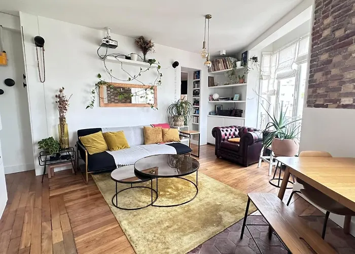 Apartament Cosy 1-bedroom Near Montmartre Paryż